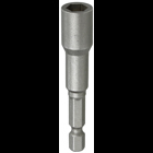 Magnetic Hex Tool, Drive Bit insert type, 2-9/16 in. overall length, 5/16 in. drive size, #10-12 screw size