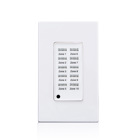 Low Voltage Pushbutton Station 10 Button-On/Off 1 Gang White