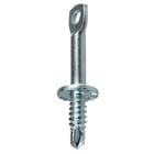 Flat Hanger Screw, Steel material, 1/4 x 2 in. Size, 2 in. length, Flat head type, Zinc Plated Finish