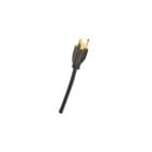 EPCO, Power/Appliance Cord, SJT, Number Of Conductors: 3, Conductor Size: 16/3 AWG, Amperage Rating: 13 AMP, Plug Type: Straight, Number Of Outlets: 1, Color: Black, Construction: Round, Length: 3 FT